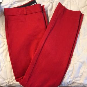 Red slacks NEVER WORN